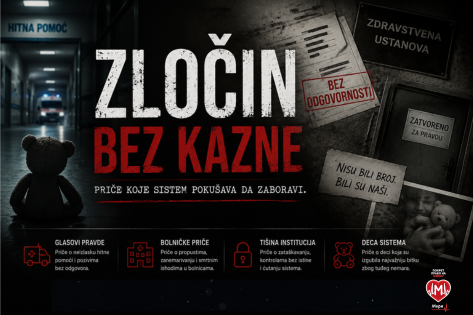 Serijal Zločin bez kazne o žrtvama zdravstvenog sistema i izostanku odgovornosti